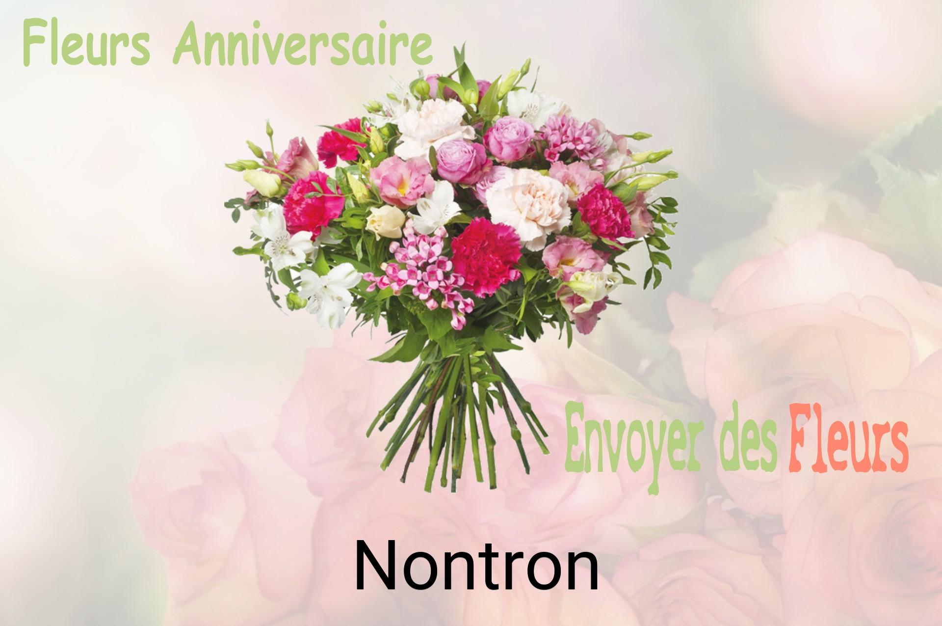 Bouquet de fleurs d’anniversaire livré à Nontron